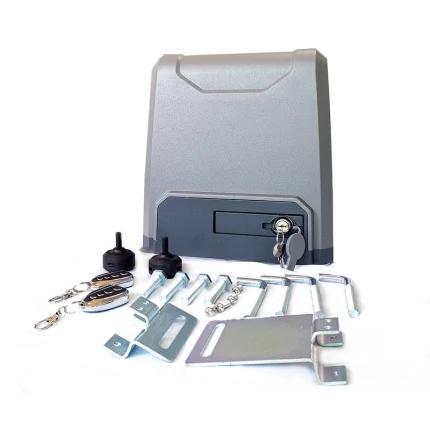 Electric Doors Integrate with Car Plate Recognition Parking System