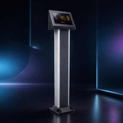 AI-RFID Stand Reader for Parking System & Access Control